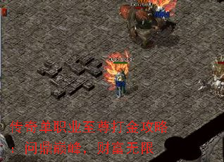 传奇单职业至尊打金攻略:问鼎巅峰,财富无限 传奇单职业至尊打金攻略:问鼎巅峰,财富无限