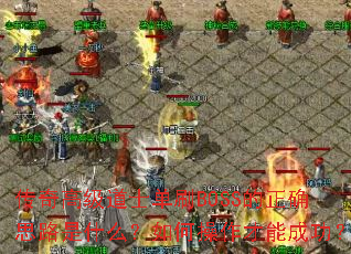 ߼ʿˢBOSSȷ˼·ʲôβܳɹ