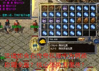 法道组合在传奇私服中为何能称霸全服?核心优势有哪些? 法道组合在传奇私服中为何能称霸全服?核心优势有哪些?