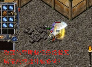 微变传奇哪些任务经验奖励最高快速升级必做? 微变传奇哪些任务经验奖励最高快速升级必做?