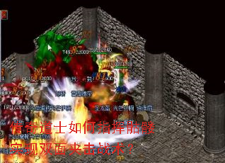 传奇道士如何指挥骷髅实现双面夹击战术? 传奇道士如何指挥骷髅实现双面夹击战术?