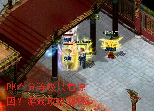 PK不分等级只看原因?游戏攻略解析 PK不分等级只看原因?游戏攻略解析