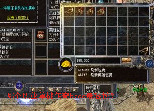 �ĸ�ְҵ��������boss�����ɣ�