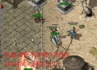 ��Ѫ���������̻�ˢ��BOSSʱ�����Ƕ�ã�