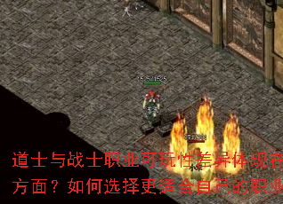 道士与战士职业可玩性差异体现在哪些方面?如何选择更适合自己的职业? 道士与战士职业可玩性差异体现在哪些方面?如何选择更适合自己的职业?